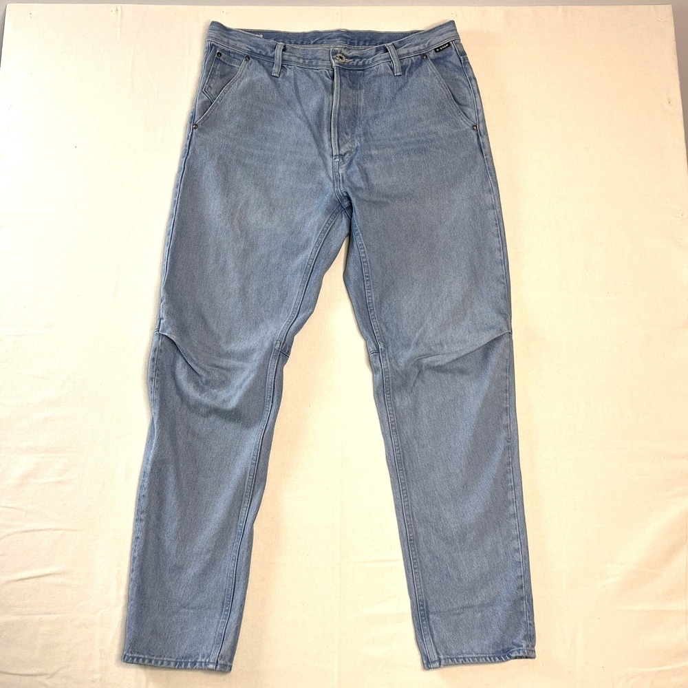 G Star Raw Jeans Mens Grip 3D Relaxed Tapered Size 33